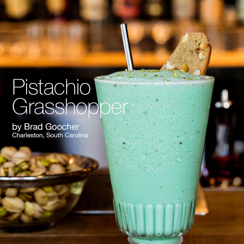 Holiday Recipes - Pistachio Grasshopper