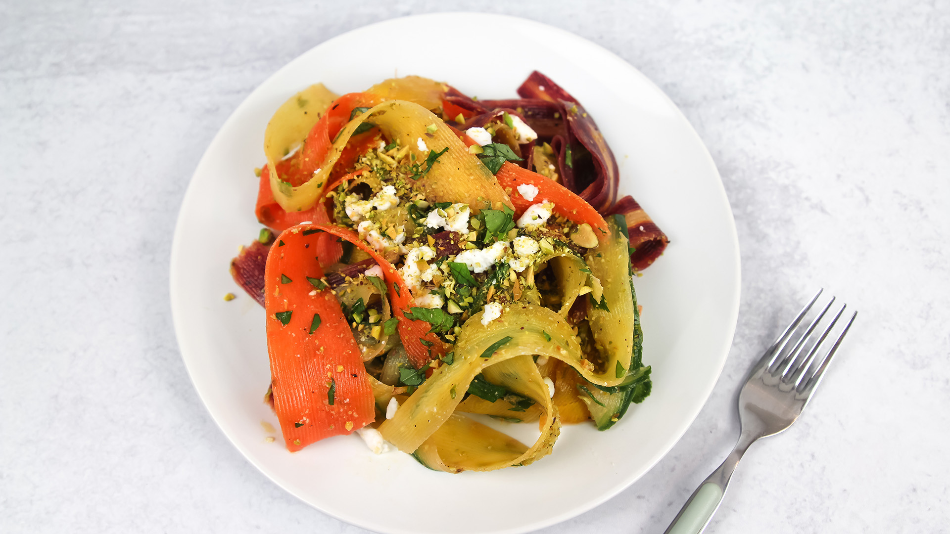 Root Vegetable Salad with Pistachios